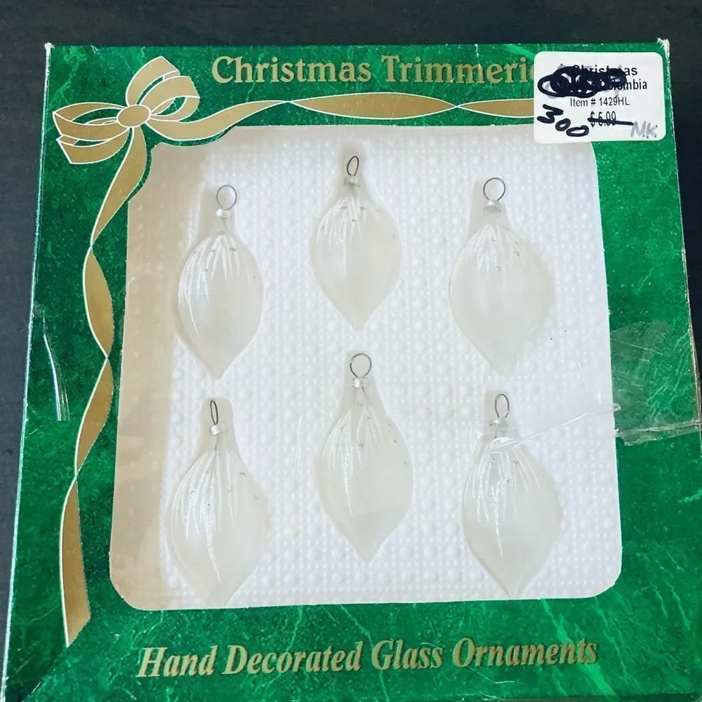 Vintage Christmas Trimmeries Holiday Ornaments